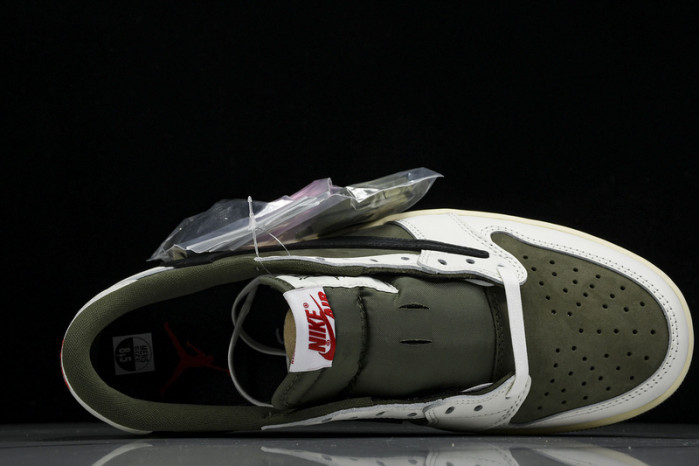 Travis Scott x Air Jordan 1 Low OG Olive  DM7866-200