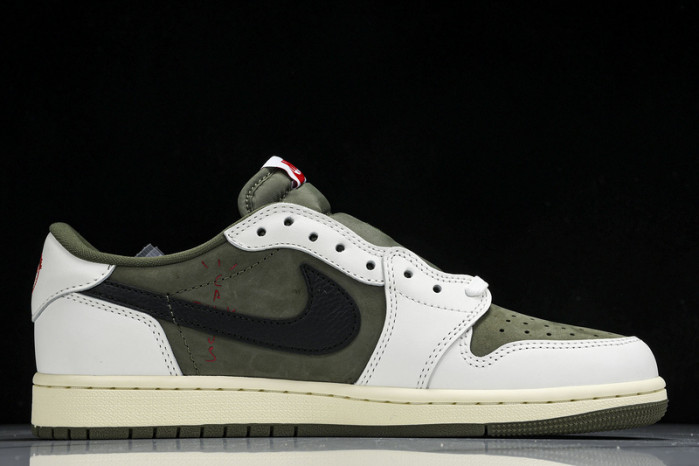 Travis Scott x Air Jordan 1 Low OG Olive  DM7866-200
