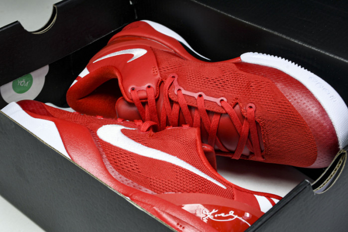 NIKE KOBE 8 PROTRO “UNIVERSITY RED” HF9550-600