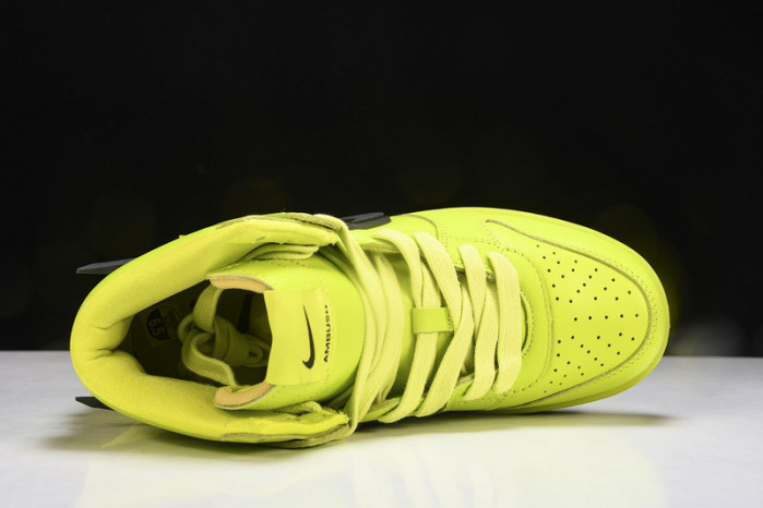 Nike Dunk High AMBUSH Flash Lime  CU7544-300