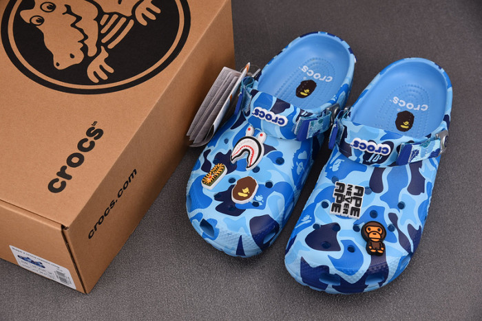 Cr*0*s classic clog a bathing ape abc  copshoe bp-220