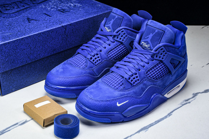 Nigel Sylvester x Air Jordan 4 royal   HF4340-400