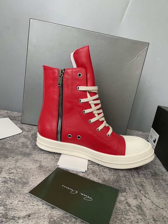 RICK OWENS SNEAKERS COPSHOE OR-high top 03