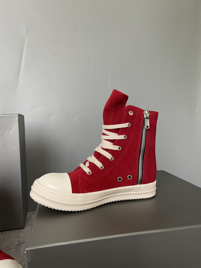 RICK OWENS SNEAKERS COPSHOE OR-high top 08