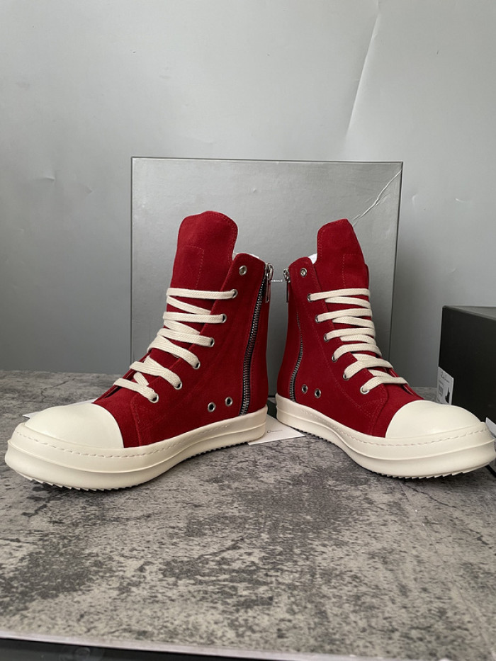 RICK OWENS SNEAKERS COPSHOE OR-high top 08