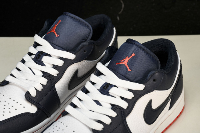 Jordan 1 Low Obsidian Ember Glow - 553558-481