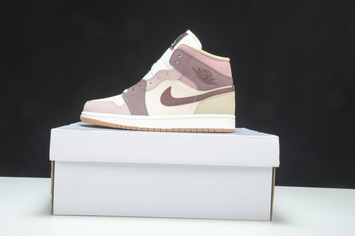 Jordan 1 Mid SE Dark Pony Smoky Mauve  - DO7440-821