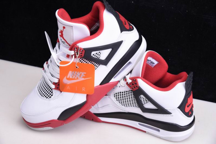 Jordan 4 Retro Fire Red (2020) - DC7770-160