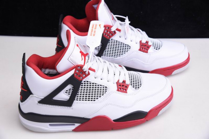Jordan 4 Retro Fire Red (2020) - DC7770-160