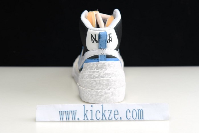 Nike Blazer High sacai White Black Legend Blue - BV0072-001