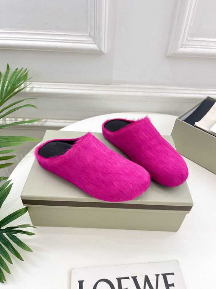 MA SLIDE PINK FUSSBETT SABOT LOAFERS COPSHOE MAR-01