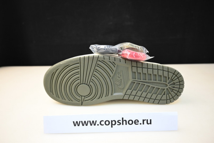 Travis Scott x Air Jordan 1 Low OG Olive DZ4137-106