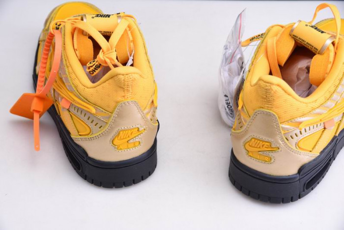 OF x Nike Air Rubber Dunk “University Gold”  CU6015-700