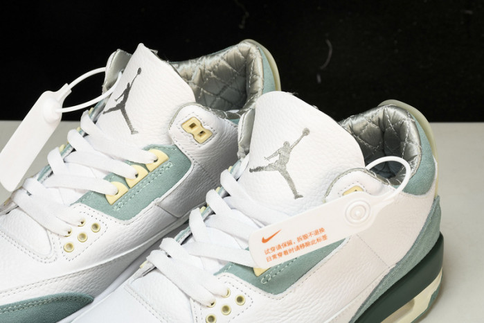 Air Jordan 3 white green  CT8532-130