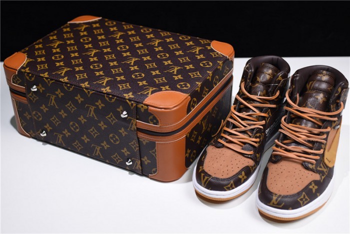 OF x Air Jordan 1 Customs MENS AQ0818-202