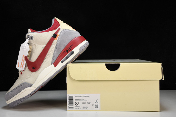 off white x Air Jordan 3 “Palomino” DH7139 123