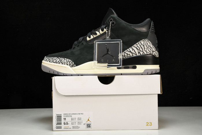 Air Jordan 3 Womens "Off Noir" CK9246-001