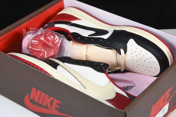 TRAVIS SCOTT X AIR JORDAN 1  RED  CQ4277-106