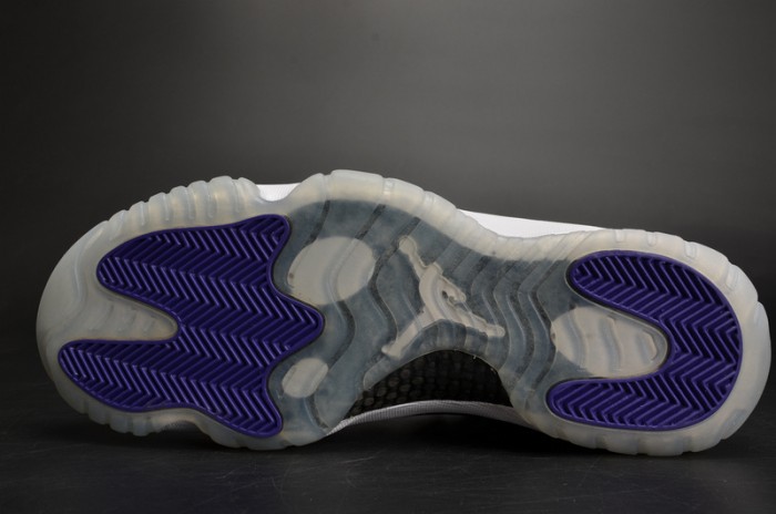 AIR JORDAN 11 RETRO LOF "CONCORD" BLACK/ WHITE  mens 528895-153