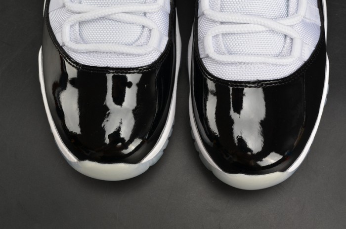 AIR JORDAN 11 RETRO LOF "CONCORD" BLACK/ WHITE  mens 528895-153