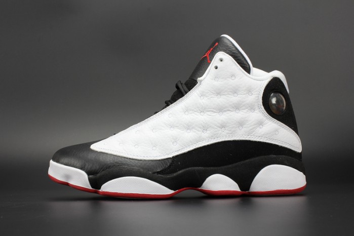Air Jordan 13 Retro "HE GOT GAME" white/ black-true red  mens 309259-104