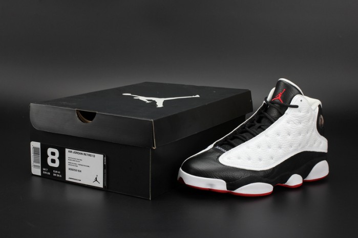 Air Jordan 13 Retro "HE GOT GAME" white/ black-true red  mens 309259-104