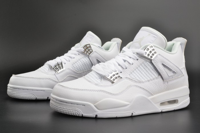 Air Jordan 4 Retro “Pure Money”  white mens 308497-100
