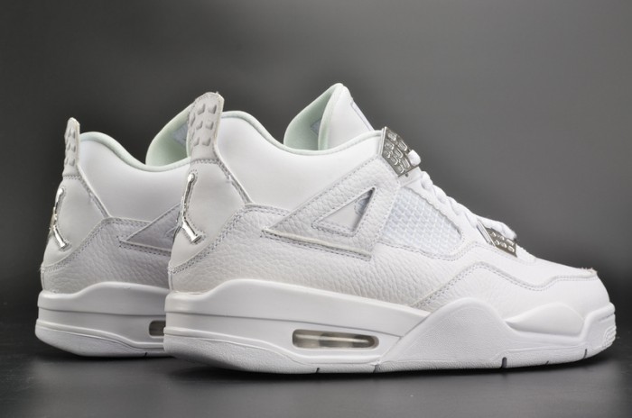 Air Jordan 4 Retro “Pure Money”  white mens 308497-100