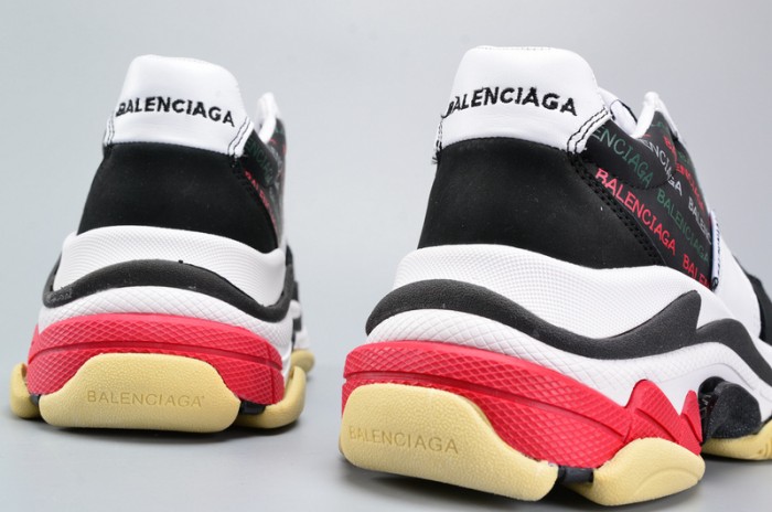 BL BLACK AND WHITE 17FW TRIPLE S 483560-W06E1-1011