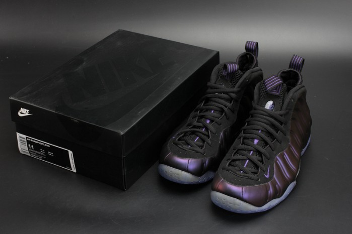Nike Air Foamposite One “Eggplant”  Black/ varsity purple mens 314996-008