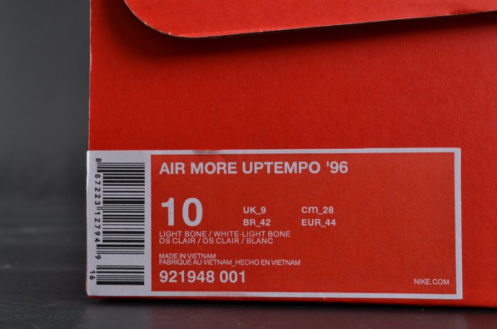 Nike Air More Uptempo “Light Bone” white mens 921948-001