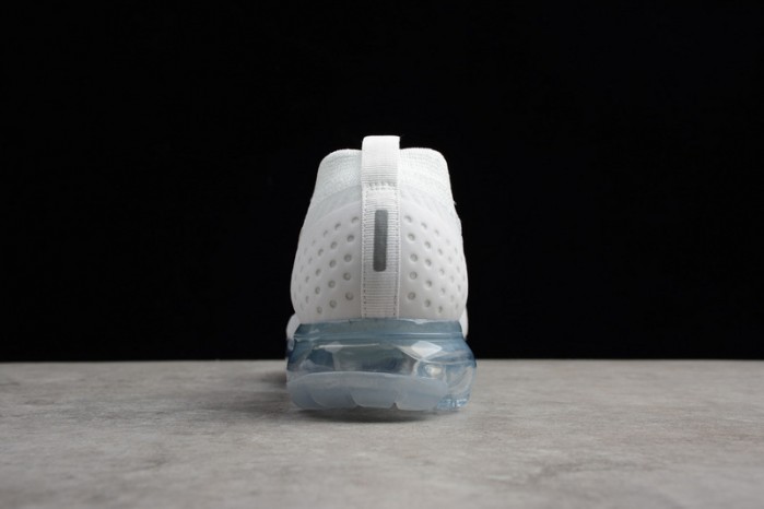Nike Mens Air VaporMax Flyknit 2.0 Triple White 942842-100